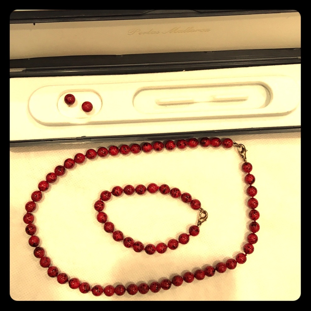 "Perlas Mallorca" pearl set