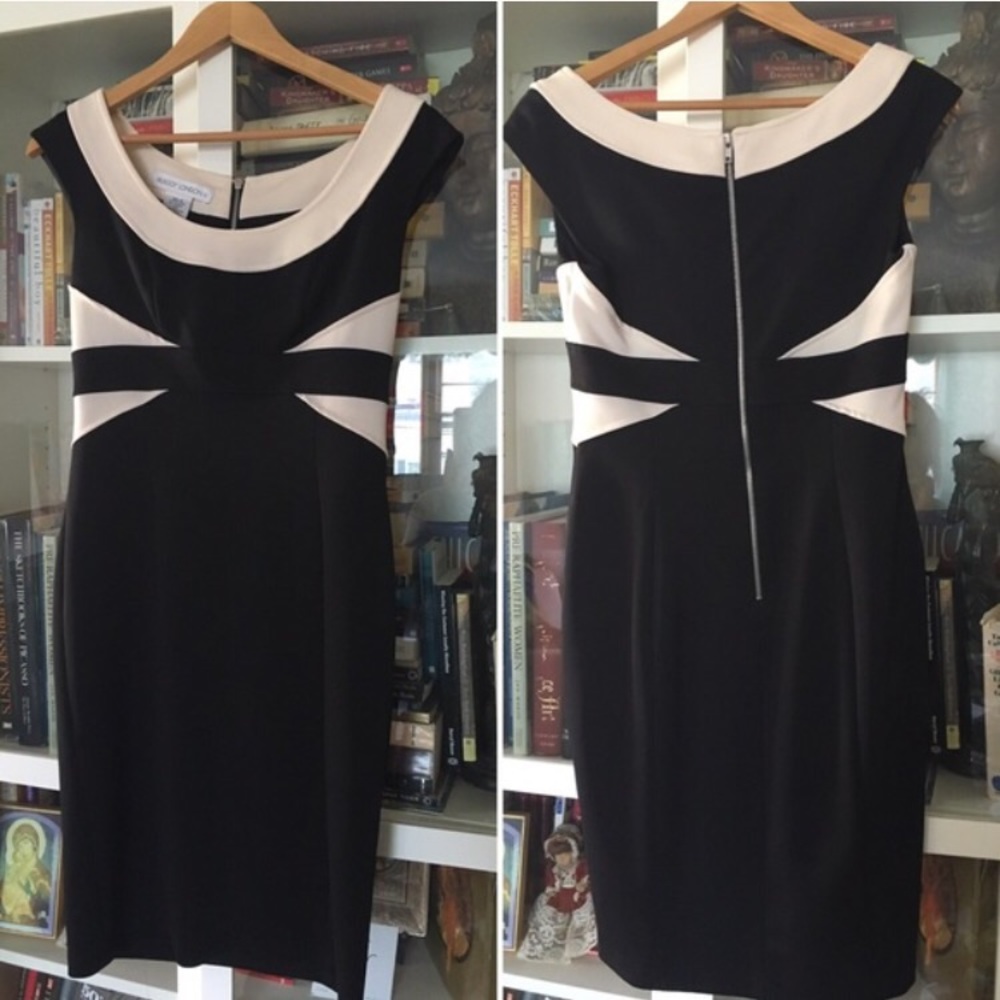 Black & Ivory Cocktail Dress