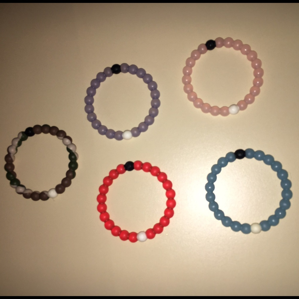 5 Authentic Lokai Bracelets Size S