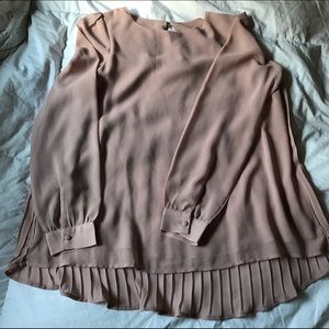 Mauve Chiffon Top