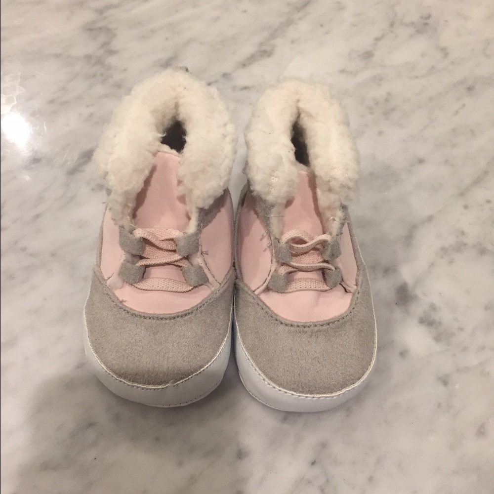 Lot of 3 baby white boots