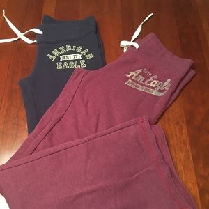 American Eagle women's sweat pants 2 pack