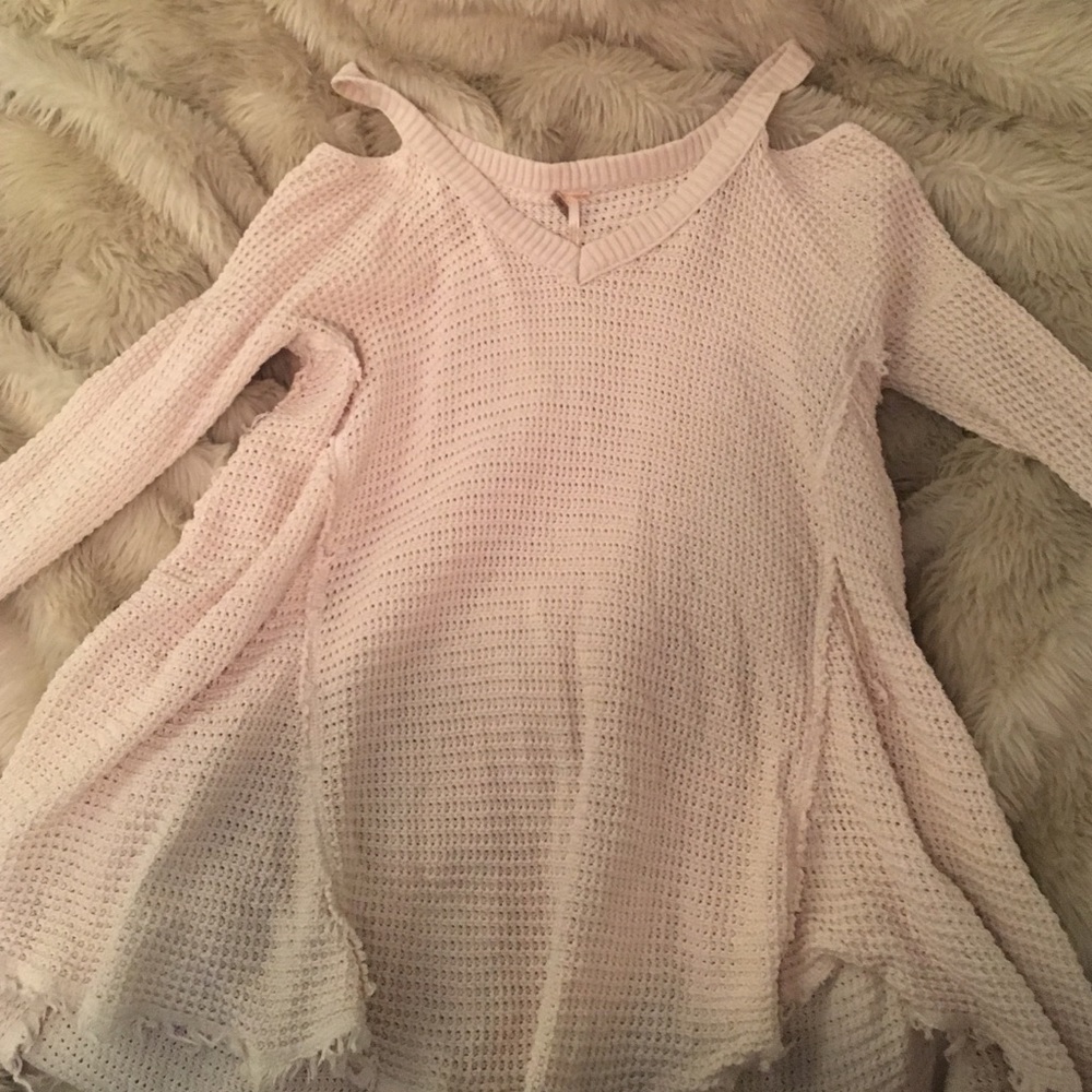 free people moonshine v neck sweater 🌙