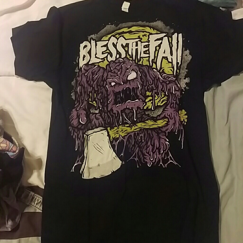 Sold Bless the fall band tee from hot topic