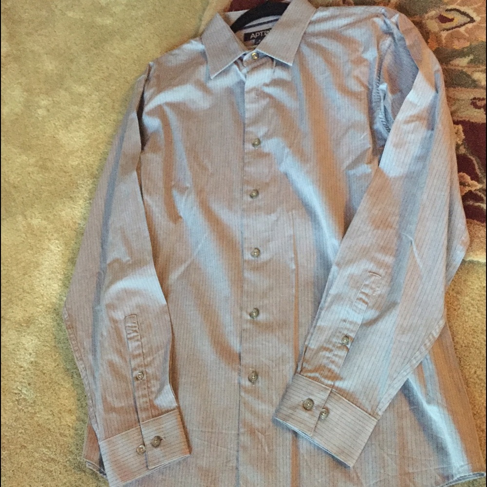 Grey pinstripe shirt
