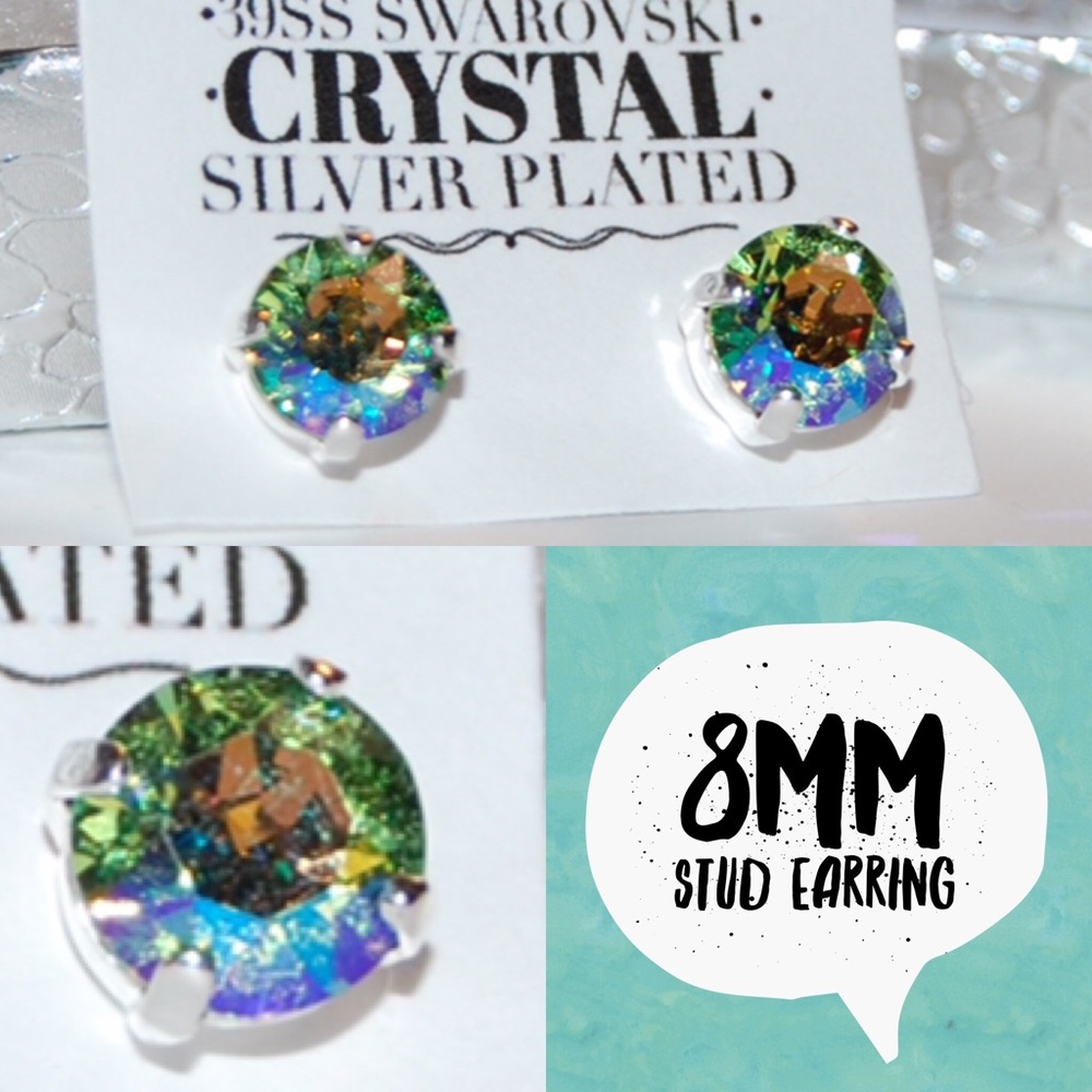 Swarovski stud earrings