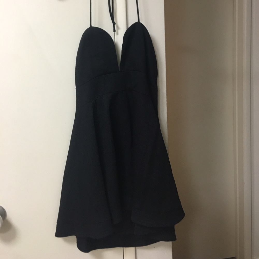 Alexis black cocktail dress