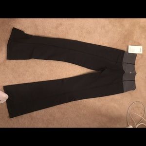 NWT Lululemon Groove w/ mini checker waistband