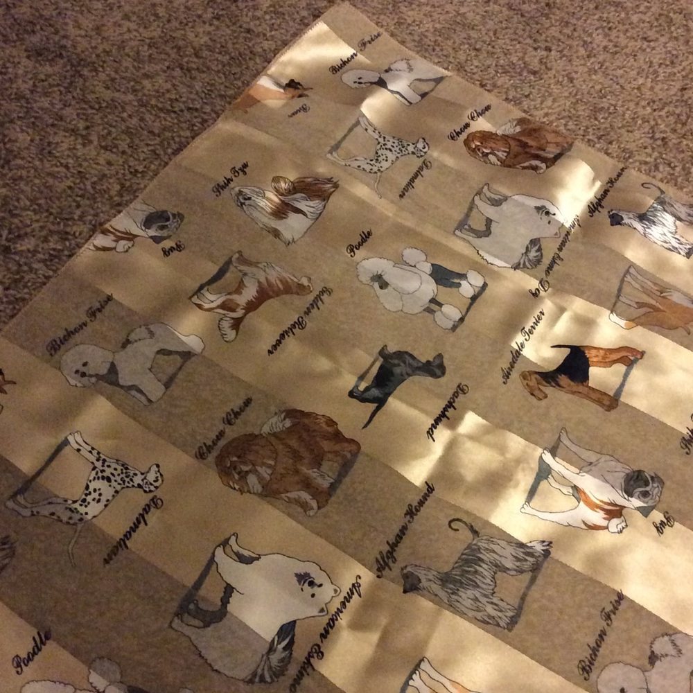 Vintage Dog Breed Scarf