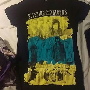Sleeping with sirens band tee from hot topic