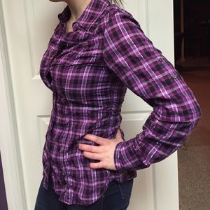 Plaid Button Up/Down