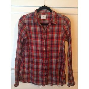 ‼️SALE 2 for $15‼️ anthropologie plaid button-up ‼️SALE 2 for $15‼️ anthropologie plaid button-up