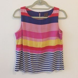 Colorful stripe top