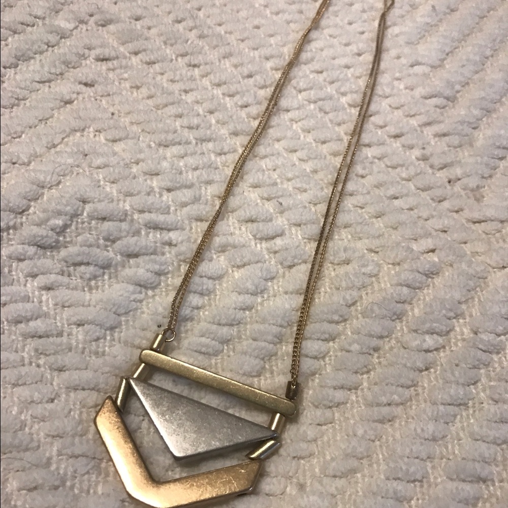 Francesca's sliding arrow necklace