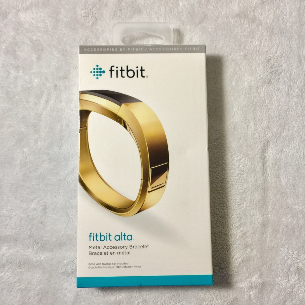 Fitbit Alta Gold Bangle - Size Small