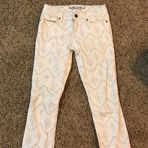 Designed skinny jeans