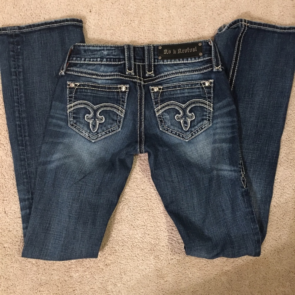 Rock revival jeans size 25