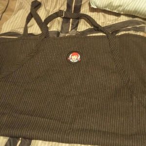 Wendy's restaurant apron