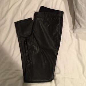 Forever 21 faux leather pants
