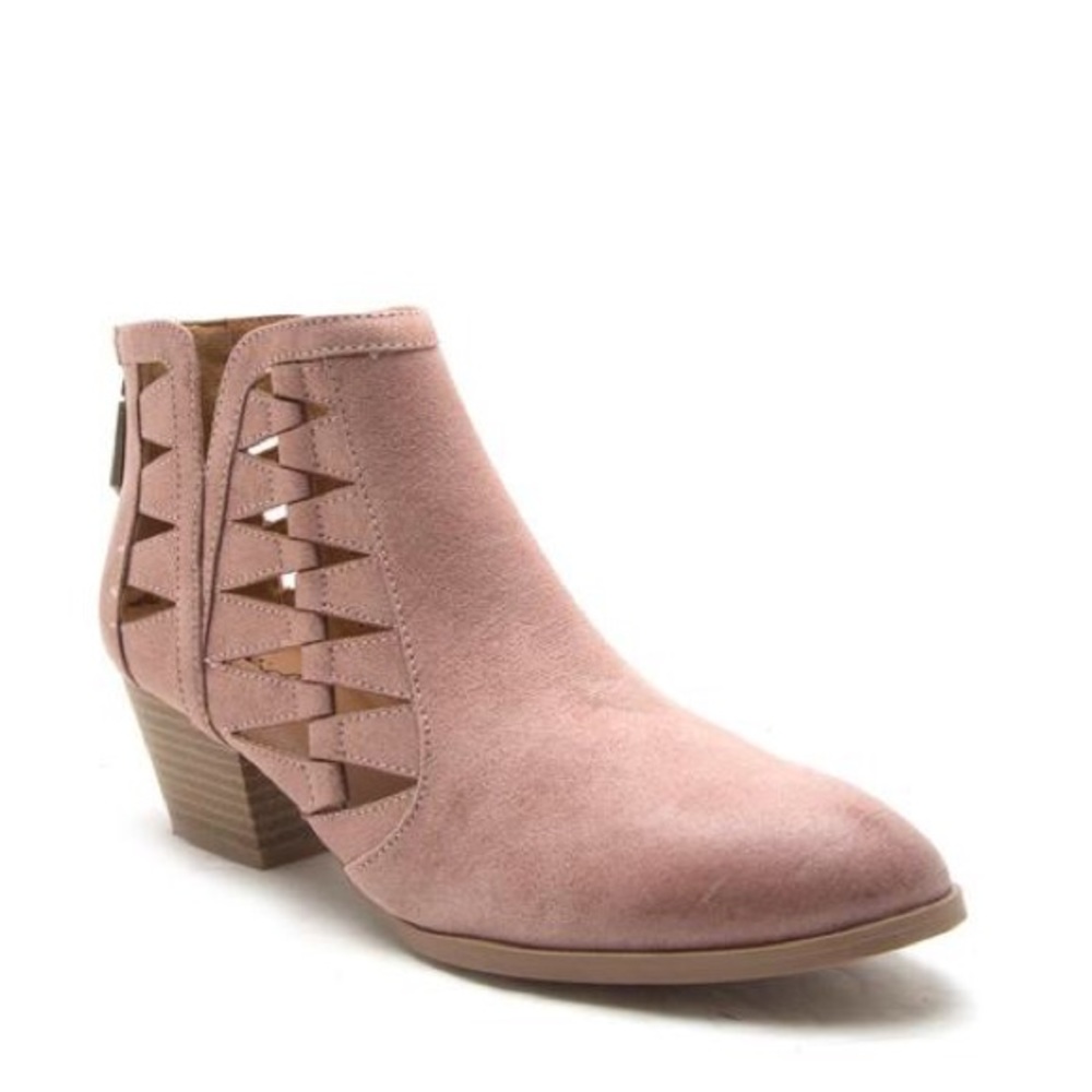 ❌SOLD❌ Angular Cutout Bootie