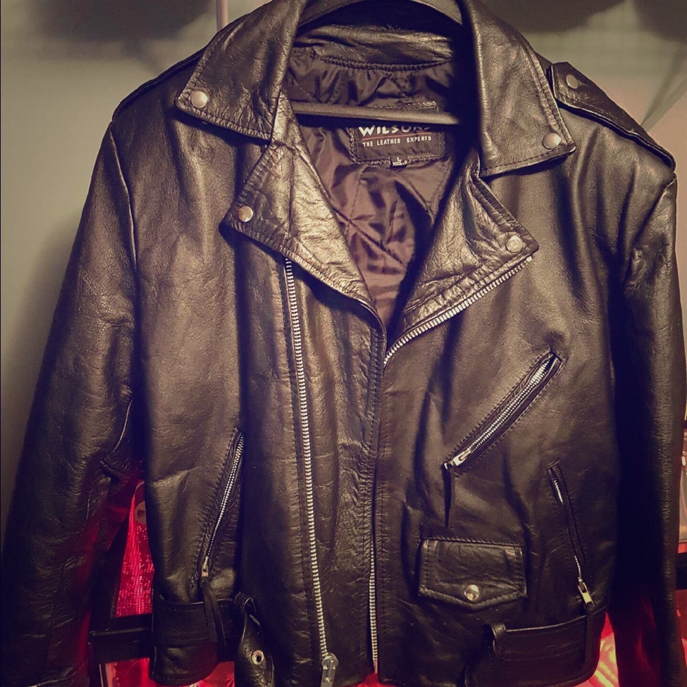 Wilson Large Leather Jacket