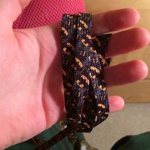 Batman shoelaces.