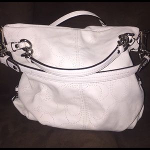 Coach leather handbag
