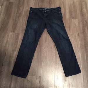 GAP Real Straight Fit Dark wash jeans