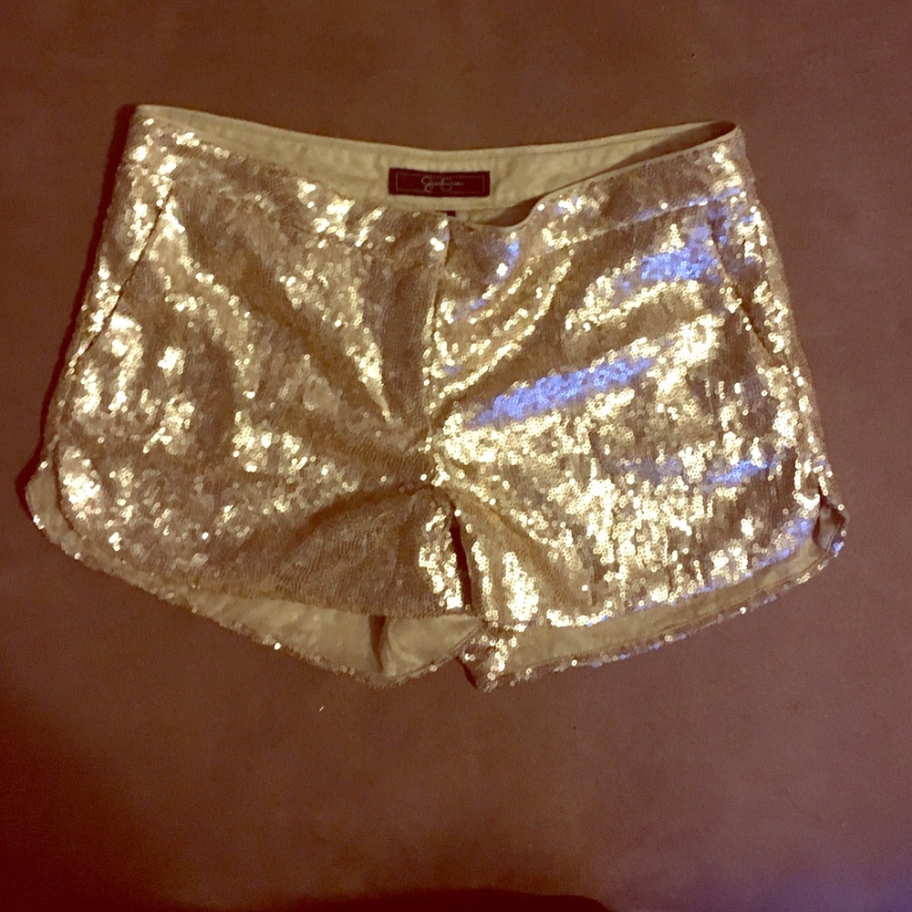 Sequin shorts