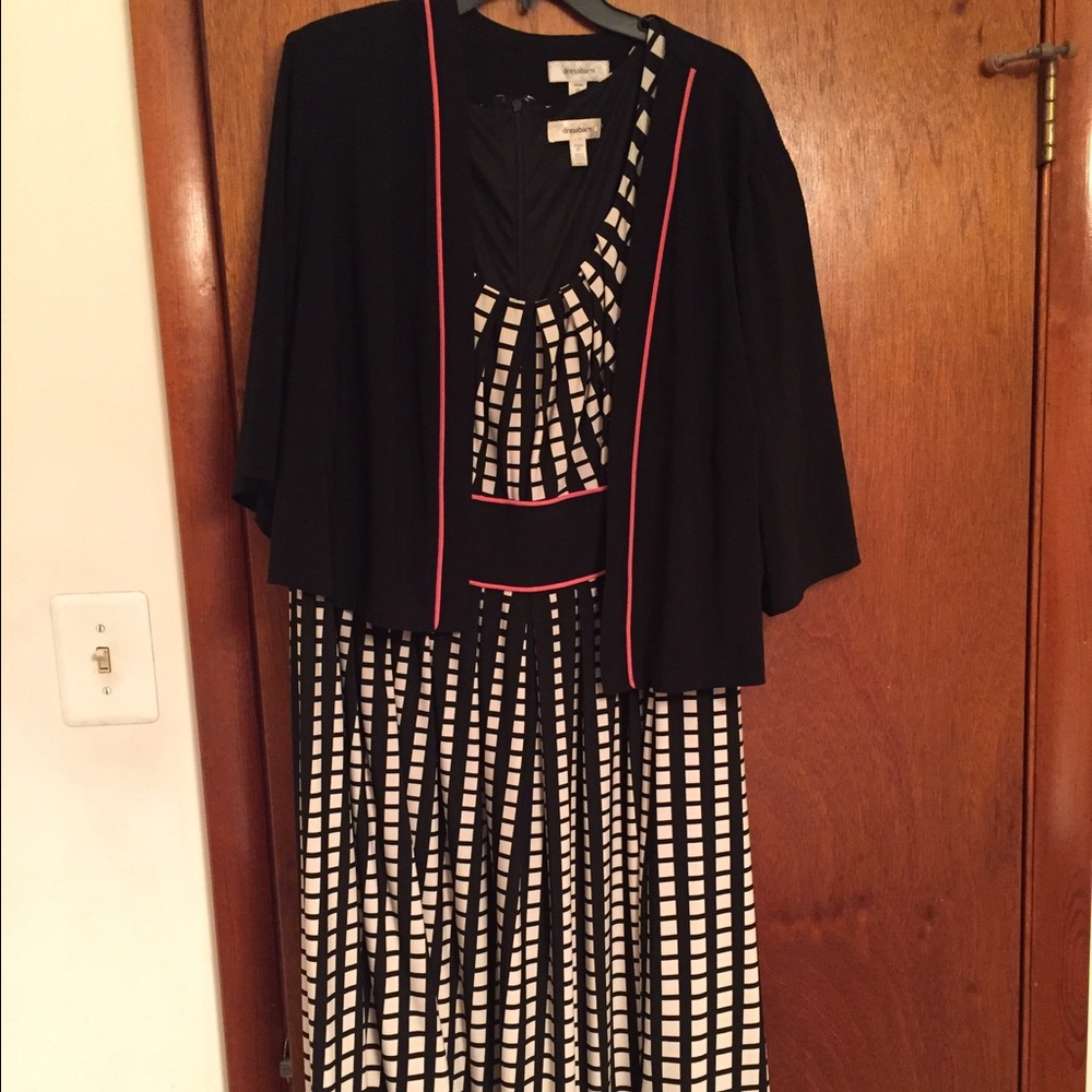 Gently Used dress and matching cardigan