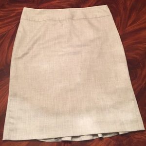 Limited Collection lined ruffle-back skirt