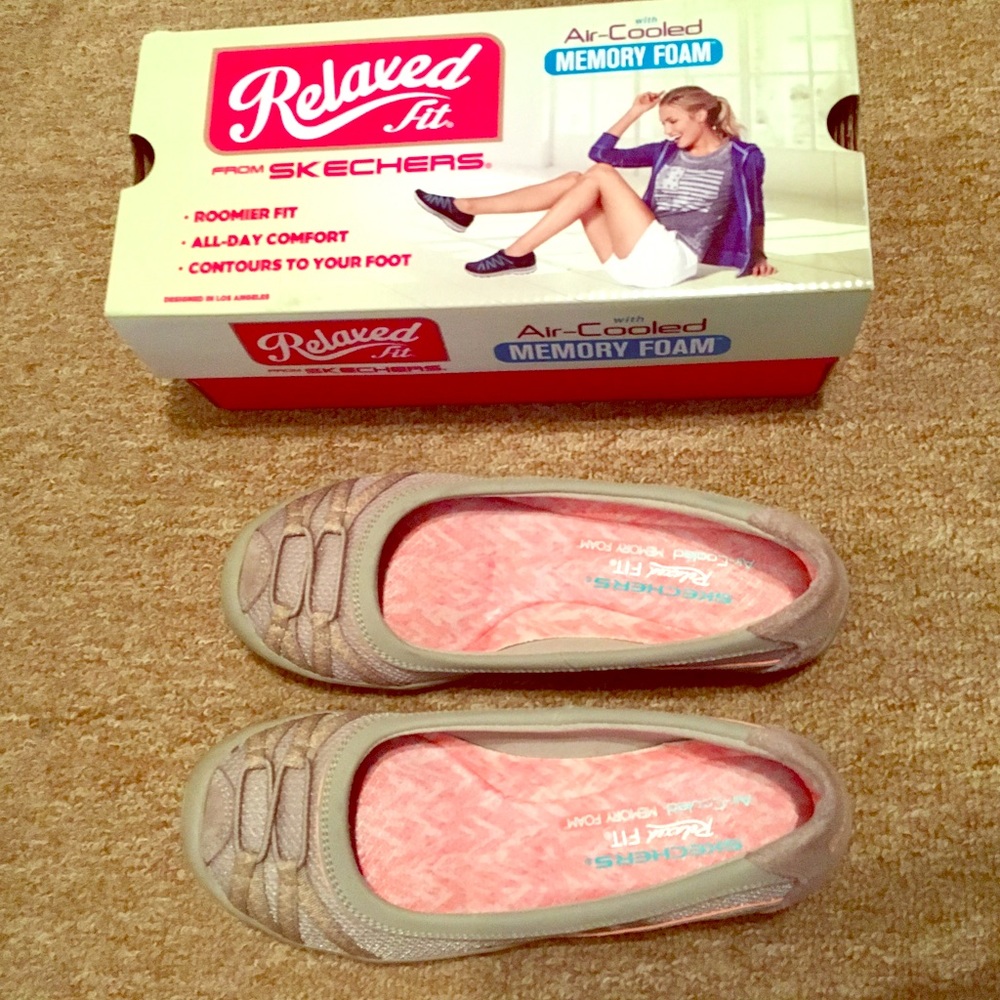 Skechers air cooled memory foam