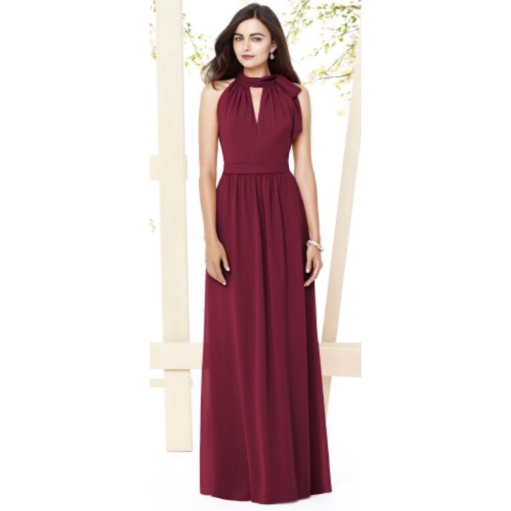 Social 8150 Bridesmaid Dress in Ruby