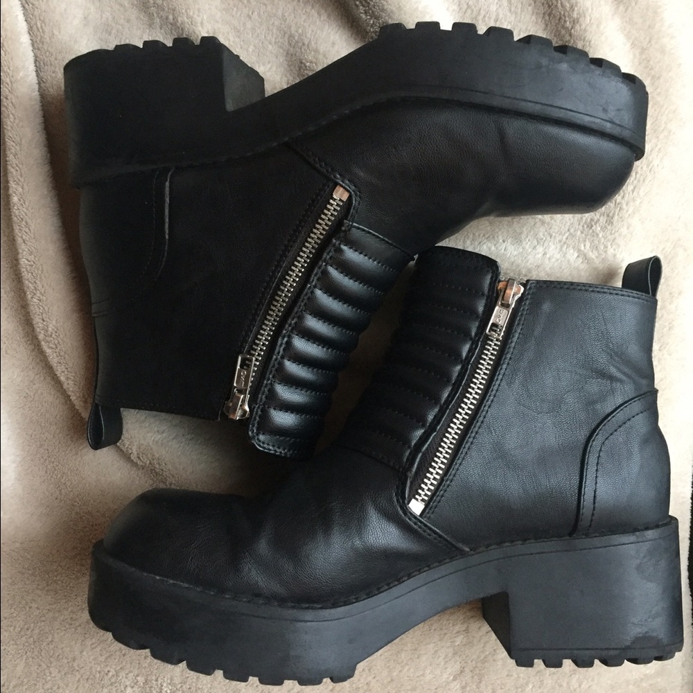 Black booties