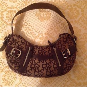 Brown DKNY Shoulder Bag