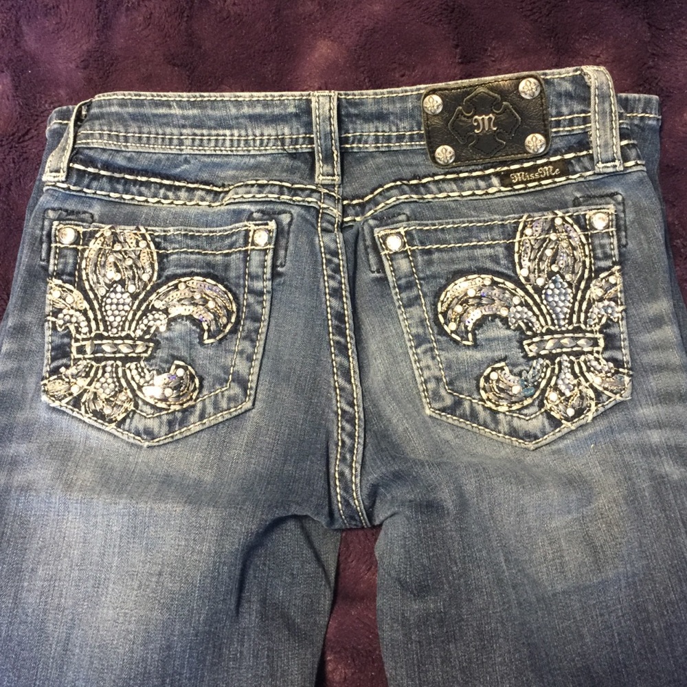 Authentic Miss Me Boot Cut Jeans!