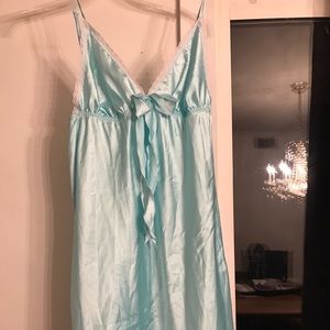 Victoria's Secret baby blue night slip