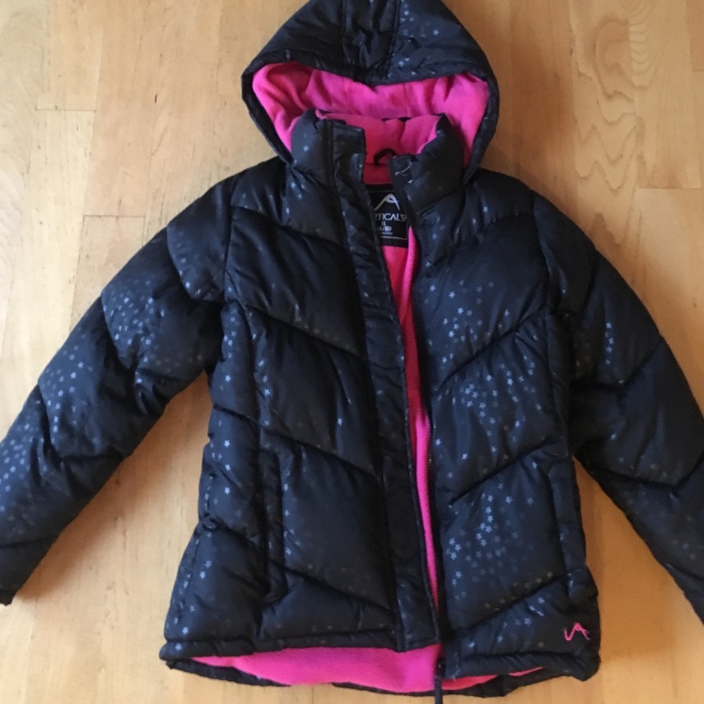 black kids winter jacket