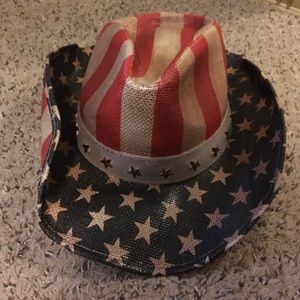 American Flag Cowboy Hat