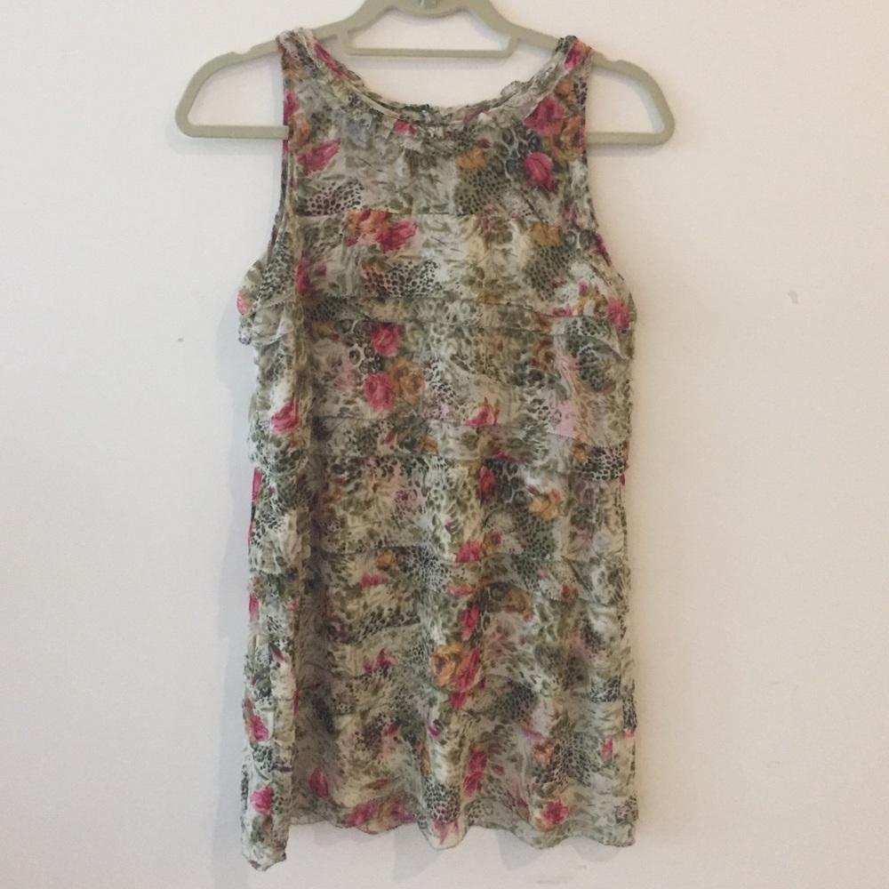 Ruffle mini dress