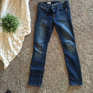 Gap 1969 always skinny medium wash jeans