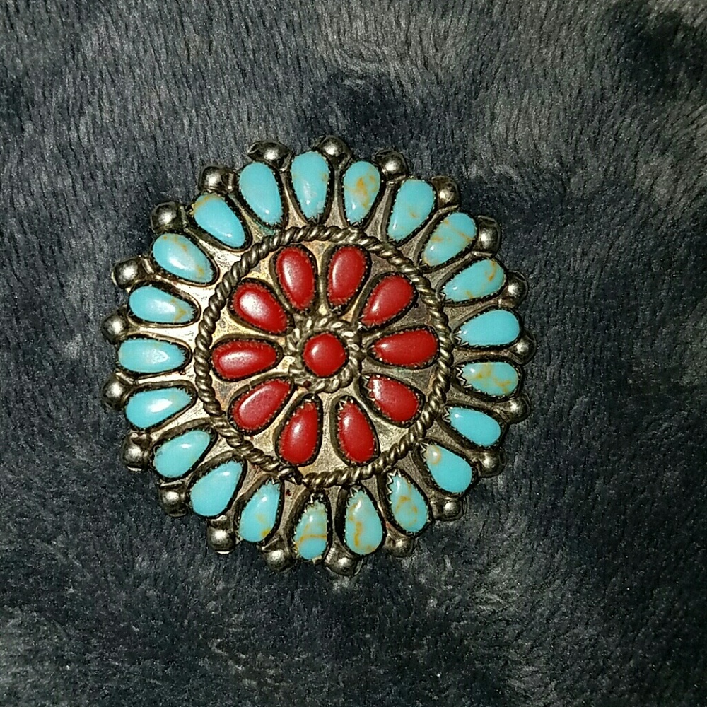 Navajo pendant.sterling silver