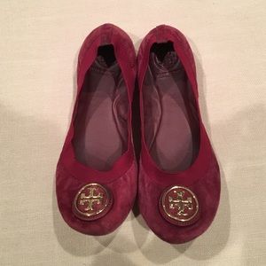 Tory Burch suede flats