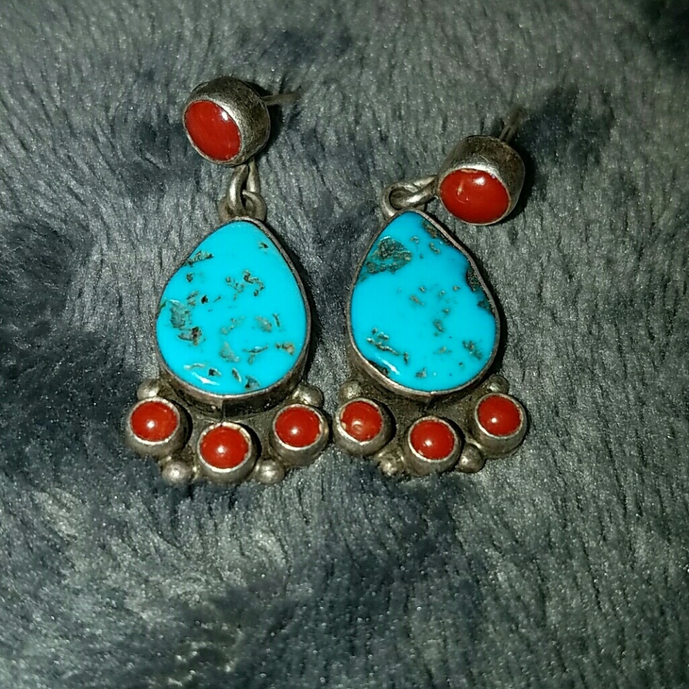 Navajo earings.