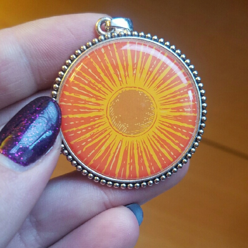 Tibetan Sun Pendant