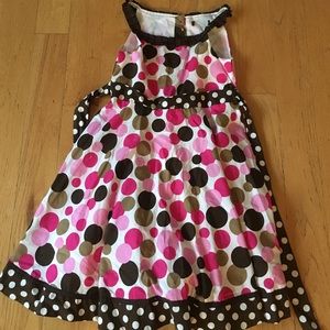 polka dot kids dress