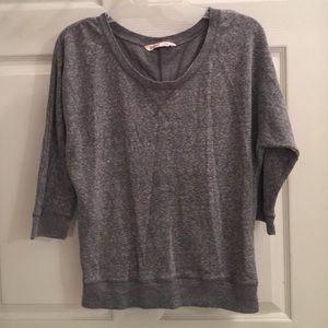 ❗️SOLD❗️Old Navy grey three-quarter length sweater