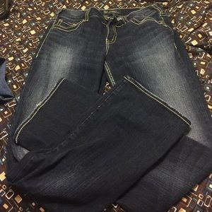 Silver suki mid slim boot cut jeans 33x33