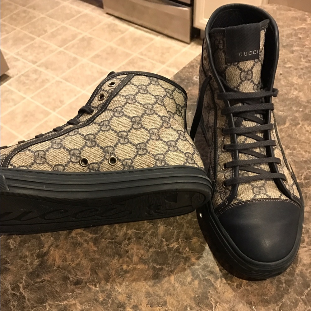 Men's Gucci California High Top Sneakers