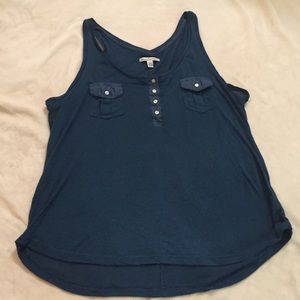 Blue American Eagle Tank Top